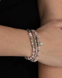 Glacial Glimmer - Pink Bracelets