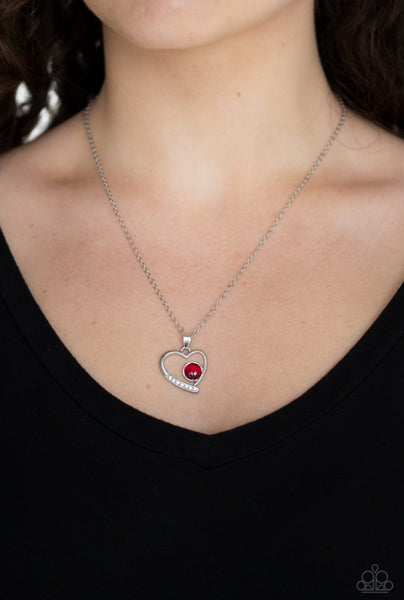Heart Full Of Love Red Necklaces