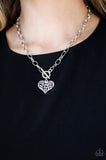 Heart Touching Harmony Silver Heart Necklace