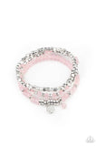 Glacial Glimmer - Pink Bracelets