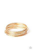 Bangle Babe    Bracelets-Lovelee's Treasures-bangles,bangles stack,bracelets,diamond-cut textures,gold,jewelery