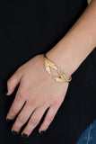 In Total De-NILE - Gold Bracelets-Lovelee's Treasures-bracelets,cuff,gold,jewelry,V-shaped
