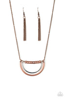 Artificial Arches Copper Necklaces-Lovelee's Treasures-copper,jewelery,necklaces,shiny copper beads