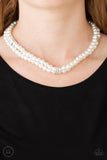 Put On Your Party Dress Necklaces-Lovelee's Treasures-choker necklace,earrings,necklaces,white pearls,white rhinestones