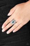 Blooming Fireworks Rings-Lovelee's Treasures-blue,jewelery,purple,regal blue marquise,rings,silver,stretchy band