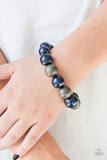 Humble Hustle Bracelets-Lovelee's Treasures-black,blue,bracelets,glitter,gunmetal,jewelery,silver,stretchy band