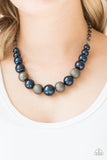 Color Me CEO Necklaces-Lovelee's Treasures-black,blue,glitter,gunmetal,jewelery,necklaces,shiny black beads