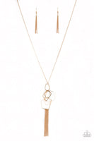 The Penthouse Necklaces-Lovelee's Treasures-geometric pendant,gold,jewelery,necklaces,pentagon shaped frames,trendy