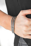Its A Stretch  Bracelets-Lovelee's Treasures-bracelets,gunmetal,jewelery,stretchy band