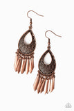 Metallic Funk - Copper Earrings