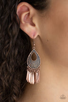 Metallic Funk - Copper Earrings