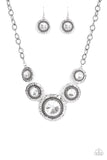Global Glamour - White Necklaces New Arrivals-Lovelee's Treasures-hammered,jewelry,necklaces,new arrivals,white,white gems