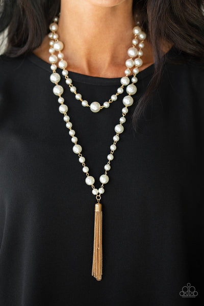 Social Hour - Gold Necklaces New Arrivals-Lovelee's Treasures-gold,jewelry,necklaces,new arrivals 4/22/21,pearls,tassels