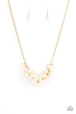 Grandiose Glimmer Necklaces-Lovelee's Treasures-bubbly white pearls,gold,jewelery,necklaces