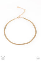 Serpentine Sheen - Gold Necklaces