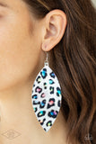 Once a CHEETAH, Always a CHEETAH Earrings-Lovelee's Treasures-cheetah print,earrings,jewelery,silver teardrop