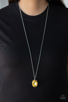 Imperfect Iridescence Necklaces-Lovelee's Treasures-jewelery,long,necklaces,yellow gem