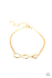 Purest Love  Bracelets-Lovelee's Treasures-bracelets,gold,infinity,jewelry,mom