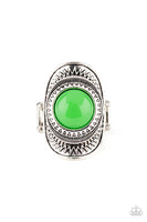 Sunny Sensations Rings-Lovelee's Treasures-green,neon,rings