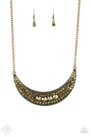 Moon Child Magic -Necklaces-Lovelee's Treasures-aurum rhinestones,brass,jewelery,necklaces,shimmery