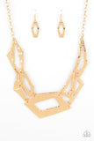 Break The Mold Necklaces-Lovelee's Treasures-asymmetrical,gold,hammered gold,jewelery,necklaces