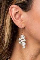The Rosa  Zi Collection-Lovelee's Treasures-clustered white rhinestone,gold,jewelery,ZI Collection