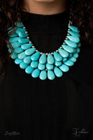 The Amy Zi Collection 2020-Lovelee's Treasures-a chunky silver chain,jewelery,necklaces,tribal inspired fringe,turquoise teardrops,ZI Collection