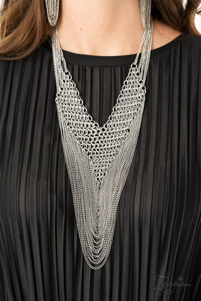 Defiant Zi Collection 2020-Lovelee's Treasures-jewelery,necklaces,silver,V-shaped net,ZI Collection