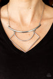 Egyptian Edge Necklaces-Lovelee's Treasures-abstract angled,geometrical,jewelery,necklaces,silver