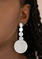 Idolized Illumination Earrings-Lovelee's Treasures-earrings,jewelery,silver,silver discs