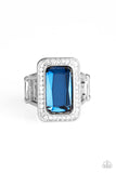 Crown Jewel Jubilee Rings-Lovelee's Treasures -blue,rings