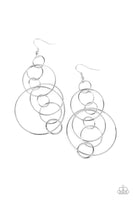 Running Circles Around You   Earrings-Lovelee's Treasures-earrings,fishhook,jewelery,silver