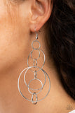 Running Circles Around You   Earrings-Lovelee's Treasures-earrings,fishhook,jewelery,silver