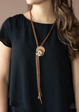 Im FELINE Good   Necklaces   790-Lovelee's Treasures-brown,cheetah print discs,jewelery,necklaces