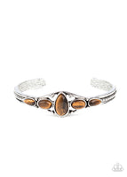 Dream Beam   Bracelets-Lovelee's Treasures-bracelets,brown,cuff,jewelery,silver,Tiger's Eye stone