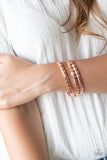Hammered Heirloom     Bracelets-Lovelee's Treasures-bracelets,hammered,jewelery,shiny copper,stretchy bands