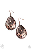 Rural Muse     Earrings   777-Lovelee's Treasures-copper,copper teardrop,earrings,fishhook fitting,jewelery,rustic