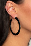 The Inside Track Earrings-Lovelee's Treasures-earrings,jewelery,oversized hoops,shiny copper