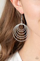 Elliptical Elegance Earrings-Lovelee's Treasures-dainty,earrings,fishhook,gold,hoops,jewelery,shimmery diamond cut,silver