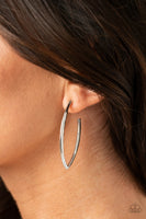 Point-Blank Beautiful  Earrings-Lovelee's Treasures-abstract hoop,earrings,gold,jewelery,post fitting