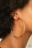 Watch and Learn   Earrings-Lovelee's Treasures-diamond-cut,earrings,gold,hammered,hoop,jewelery,oversized hoop,silver,standard post fitting
