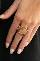 Edgy Eclipse     Rings-Lovelee's Treasures-edgy,gold,jewelery,rings,silver,stretchy band