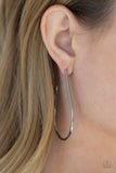 Paparazzi ~ City Curves Earrings - Silver New Arrivals-Lovelee's Treasures-4/13/21,curls,earrings,hoops,jewelry,New arrivals,silver