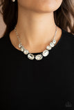 Gorgeously Glacial - White Necklaces LOP New Arrivals-Lovelee's Treasures-jewelry,necklaces,new arrivals,white