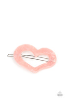 HEART Not to Love Hair Clips-Lovelee's Treasures-Hair Accessories,hair clip,jewelry,pink,standard hair clip on the back