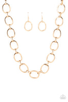 HAUTE-ly Contested - Gold  Necklaces New Arrivals-Lovelee's Treasures-gold,jewelry,necklaces,new arrivals