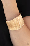 Hot Wired Wonder - Gold Bracelets New Arrivals-Lovelee's Treasures-bracelets,cuff,gold,jewelry,new arrivals 4/27/21,wired