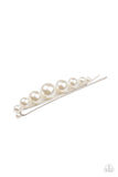 Elegantly Efficient - White  Hair Accessories-Lovelee's Treasures-Hair Accessories,hair accessories hair pin,hair clip,hair pin,jewelry