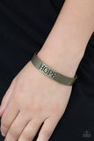 Hope Makes The World Go Round - Brass Bracelets