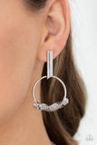 Set Into Motion - Silver Earrings COMING SOON Pre-Order-Lovelee's Treasures-earrings,jewelry,silver,silver hoop,standard post fitting